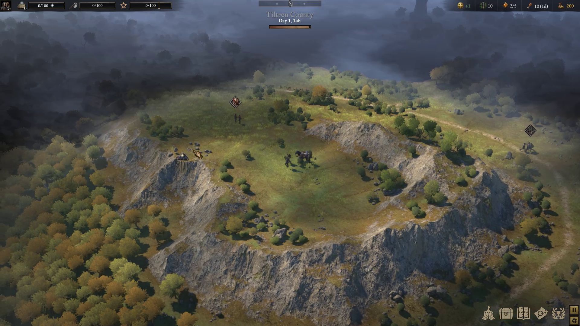 Starting Area of Wartales (Wartales Early Access Gameplay Impressions)