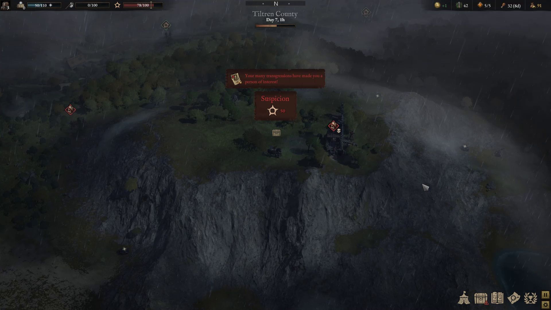 Suspicion Mechanics (Wartales Early Access Gameplay Impressions)