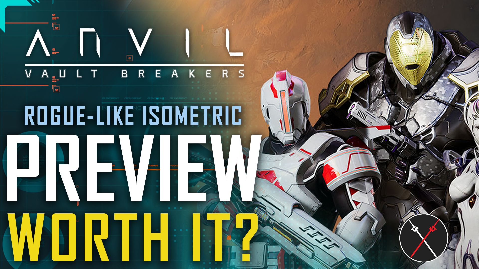 anvil preview roguelike isometric shooter