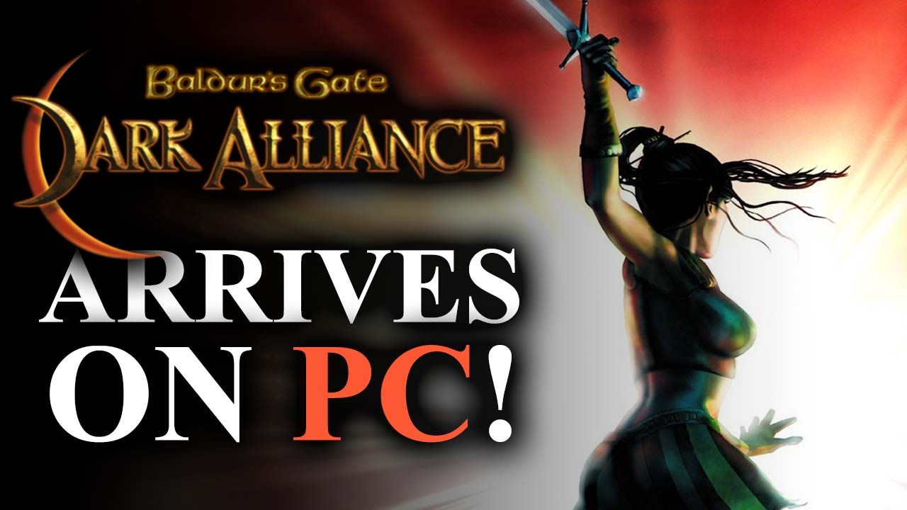 Baldurs Gate Dark Alliance on PC