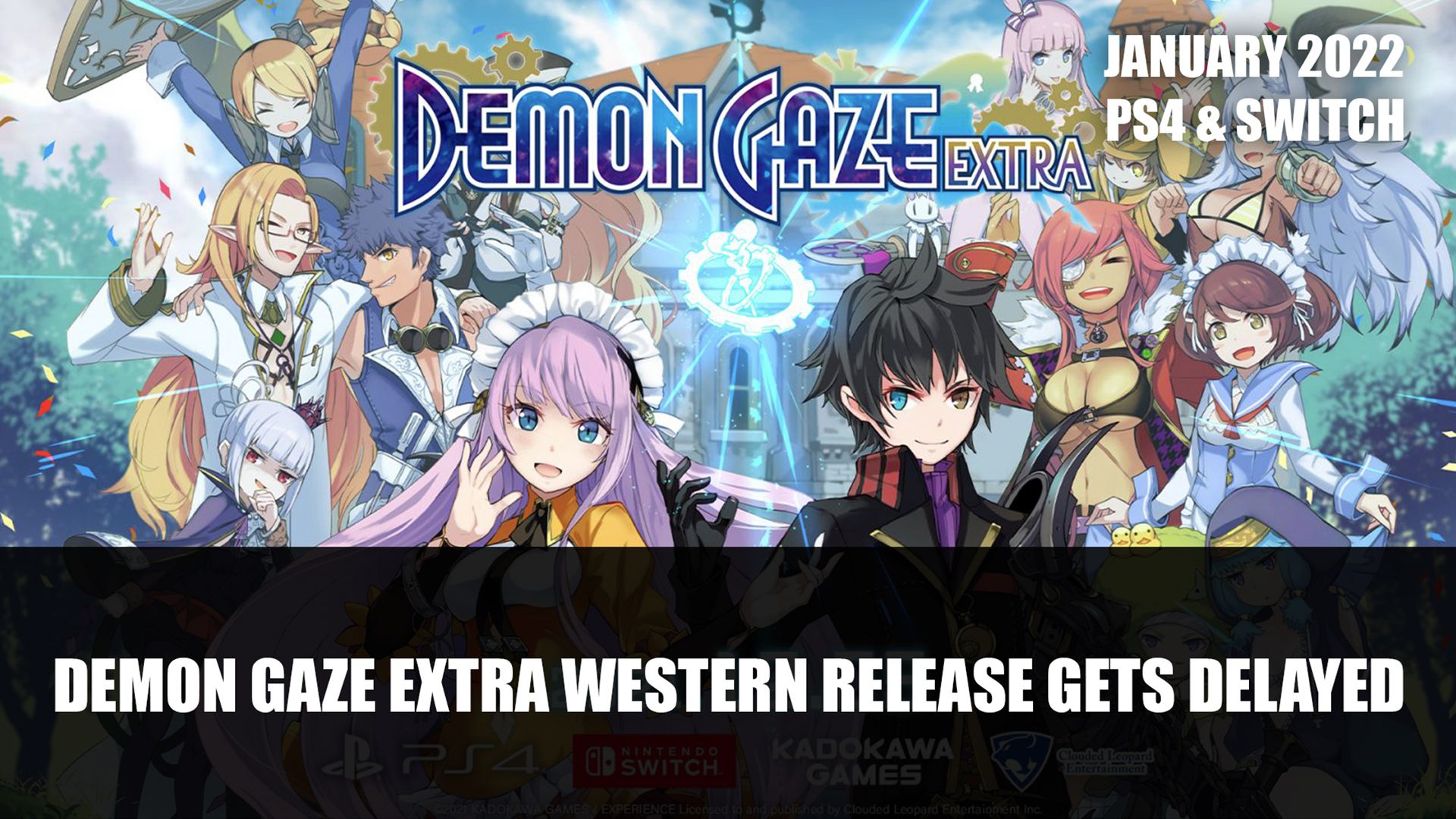 Demon Gaze EXTRA Western Release Gets Delayed January 2022
