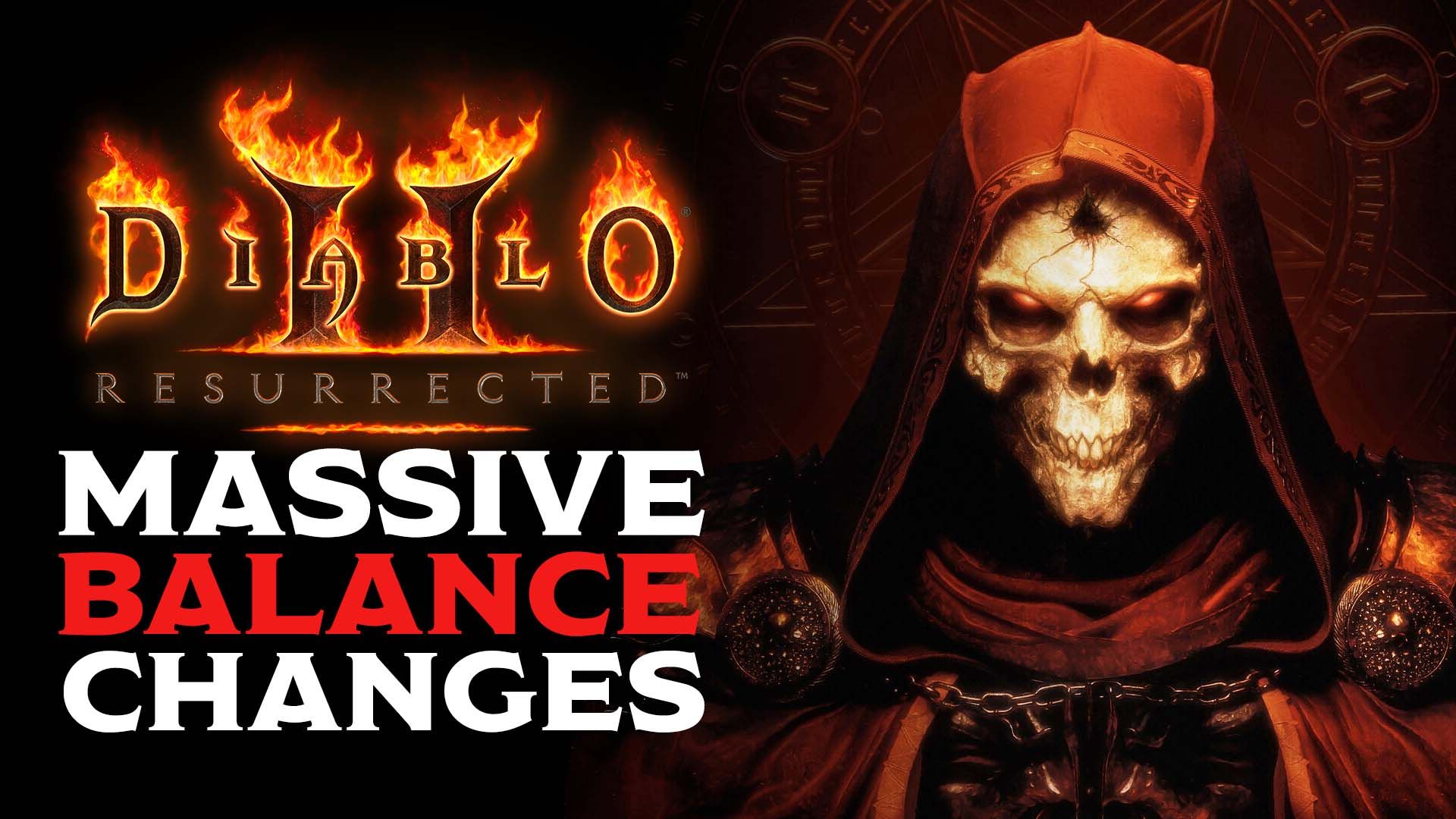 Diablo 2 Resurrected Balance Changes
