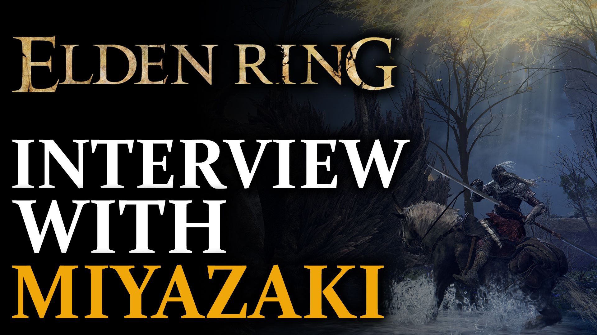 Elden Ring Interview With Miyazaki
