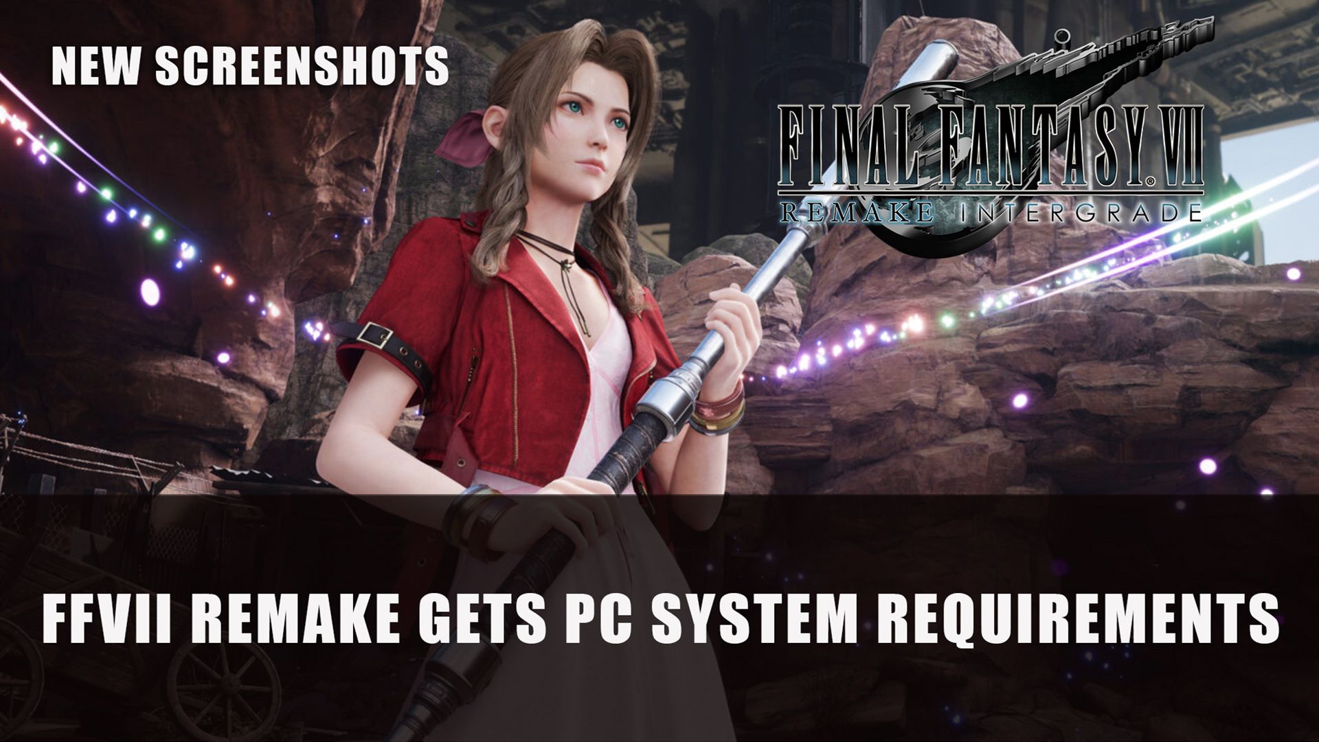 Final Fantasy VII Remake Gets PC System Requirements Plus Screenshots