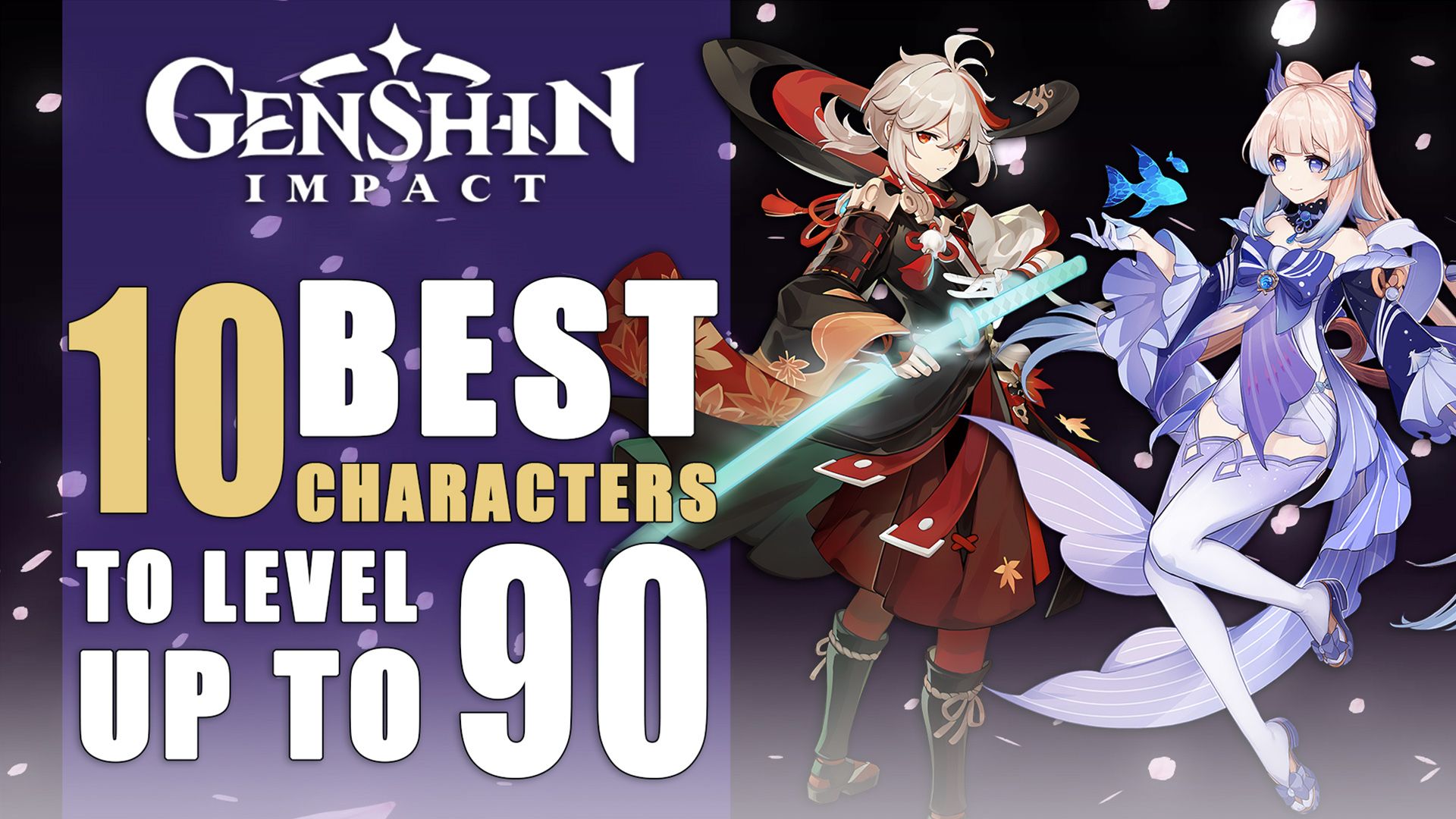 Genshin Impact 10 Best Character to Level to 90 Guide