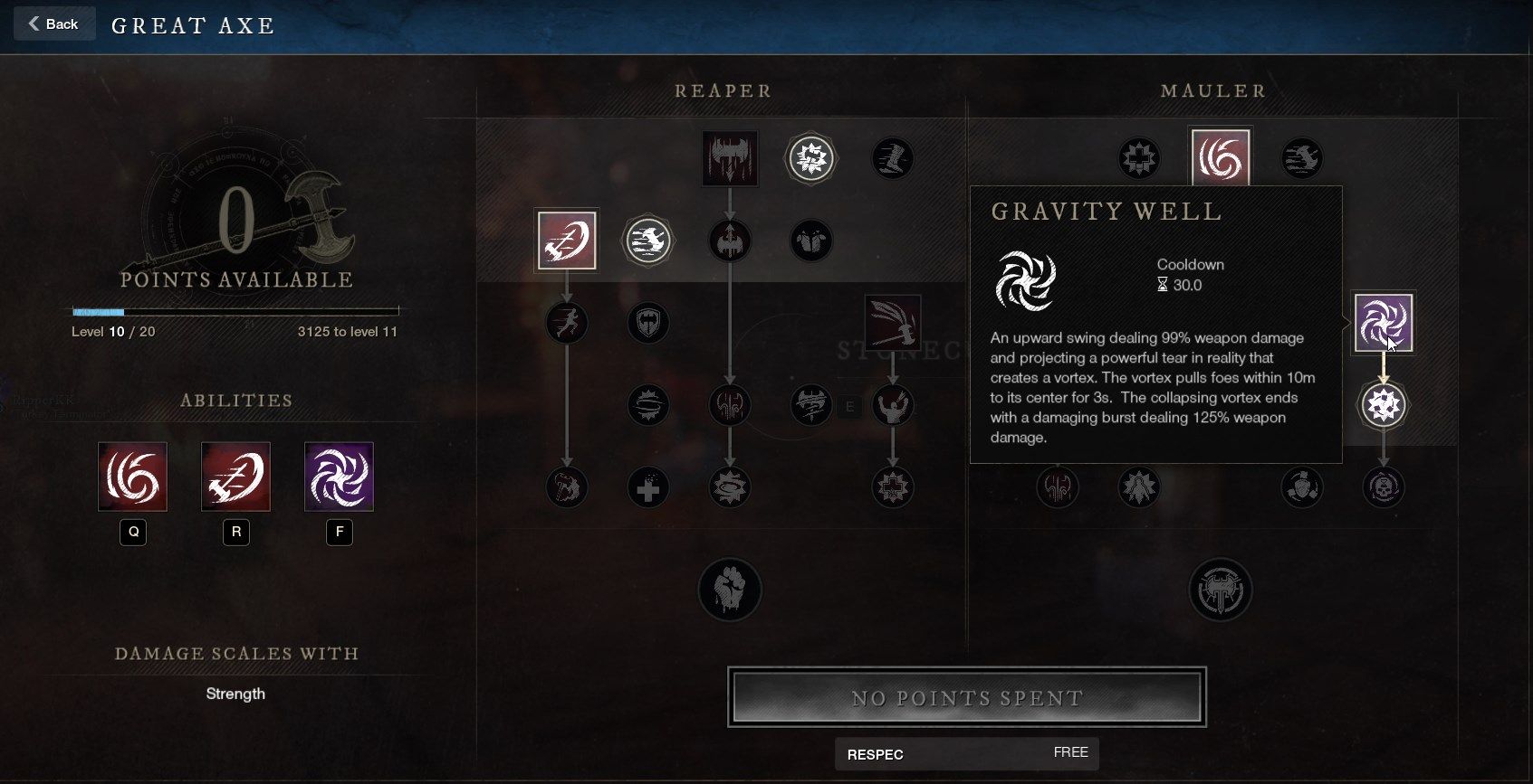 Gravity Well Skill for the Great Axe (Top 5 Builds In New World)