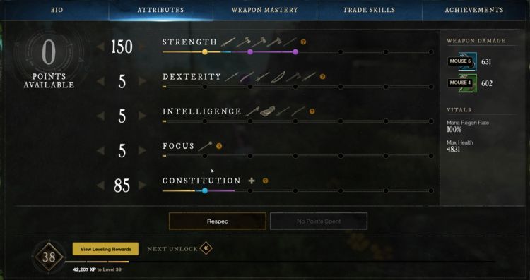 Great Axe War Hammer Attributes for the Best Melee DPS Build (Top 5 Builds In New World)