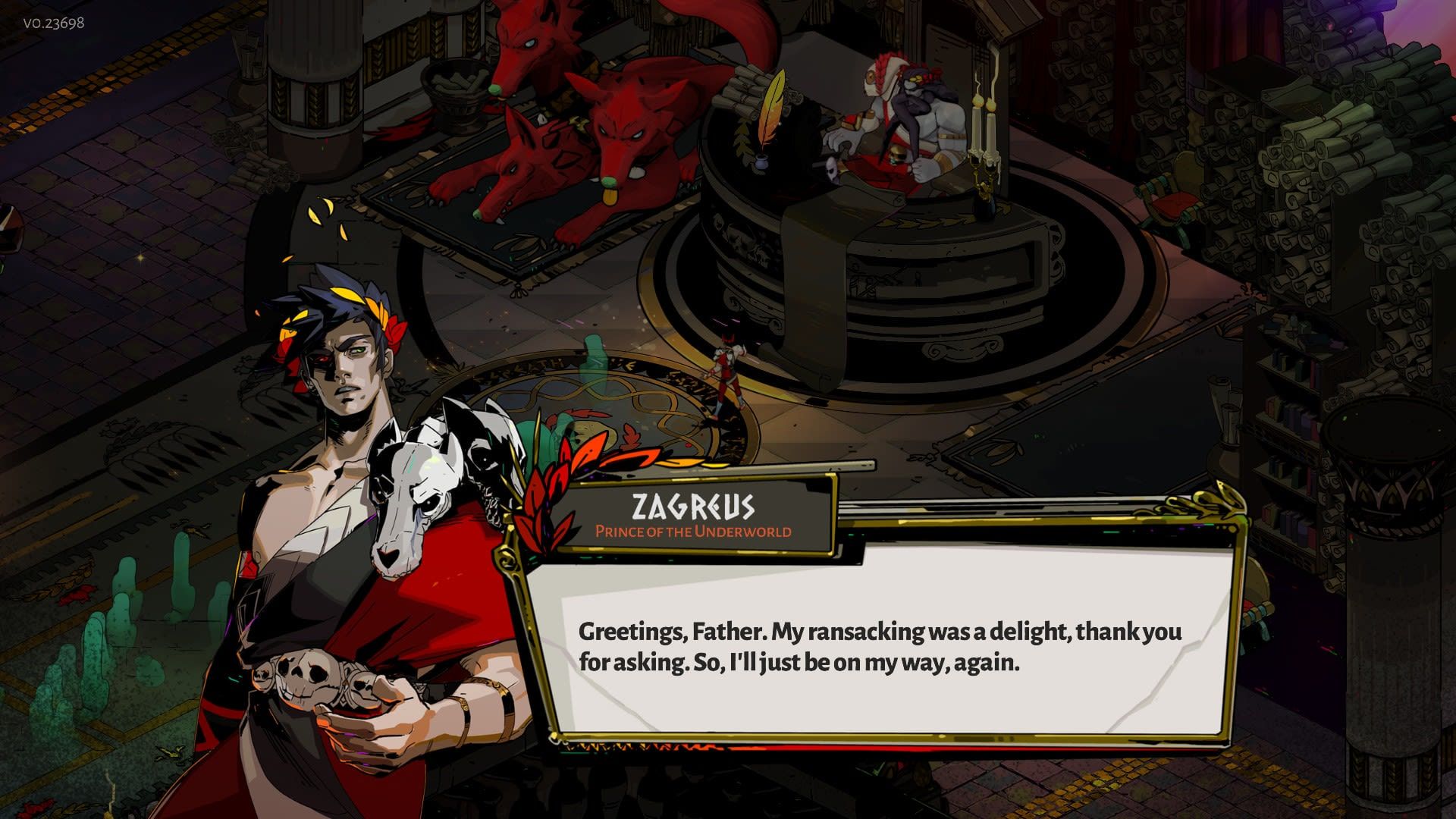 Hades Dialogue