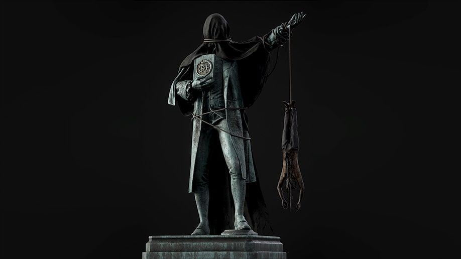Life of P Statue