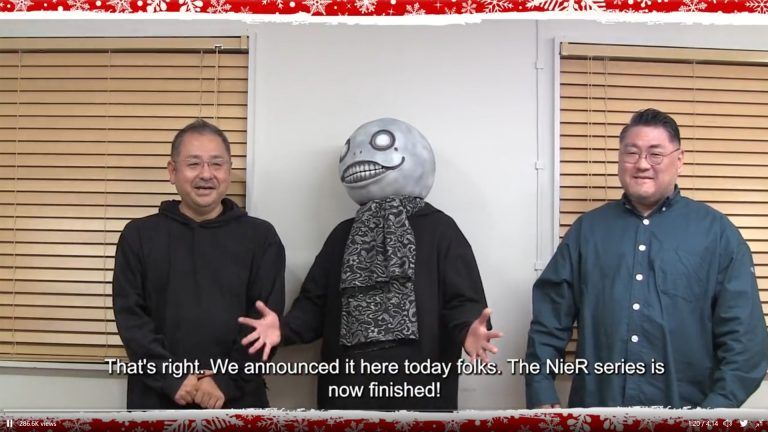 NieR director Yoko Taro says the NieR series is &quot;finished&quot;.