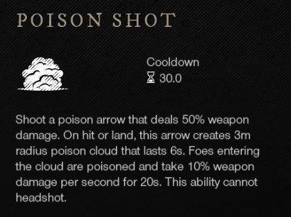 Poison Shot Skill for the Bow (Top 5 Builds In New World)