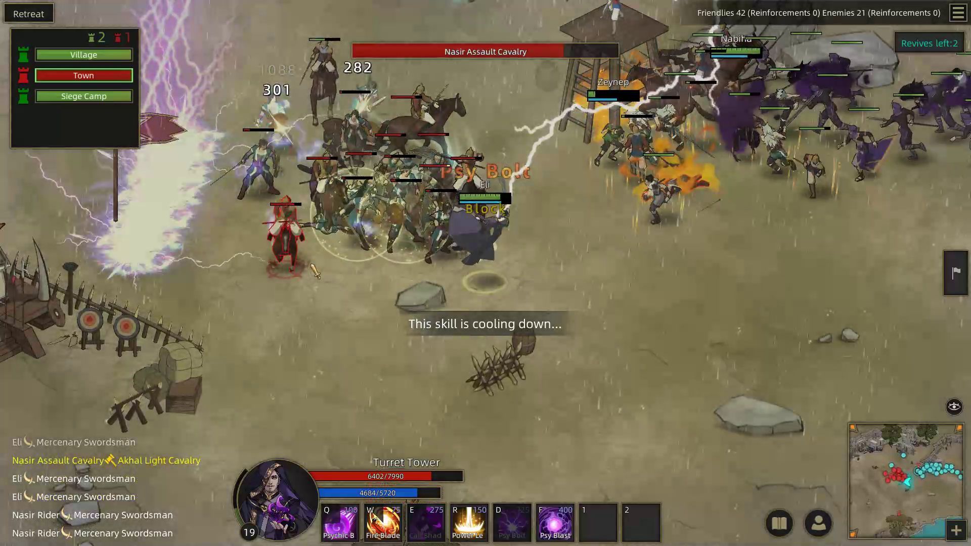 Sands of Salzaar Successful Siege Against a Town