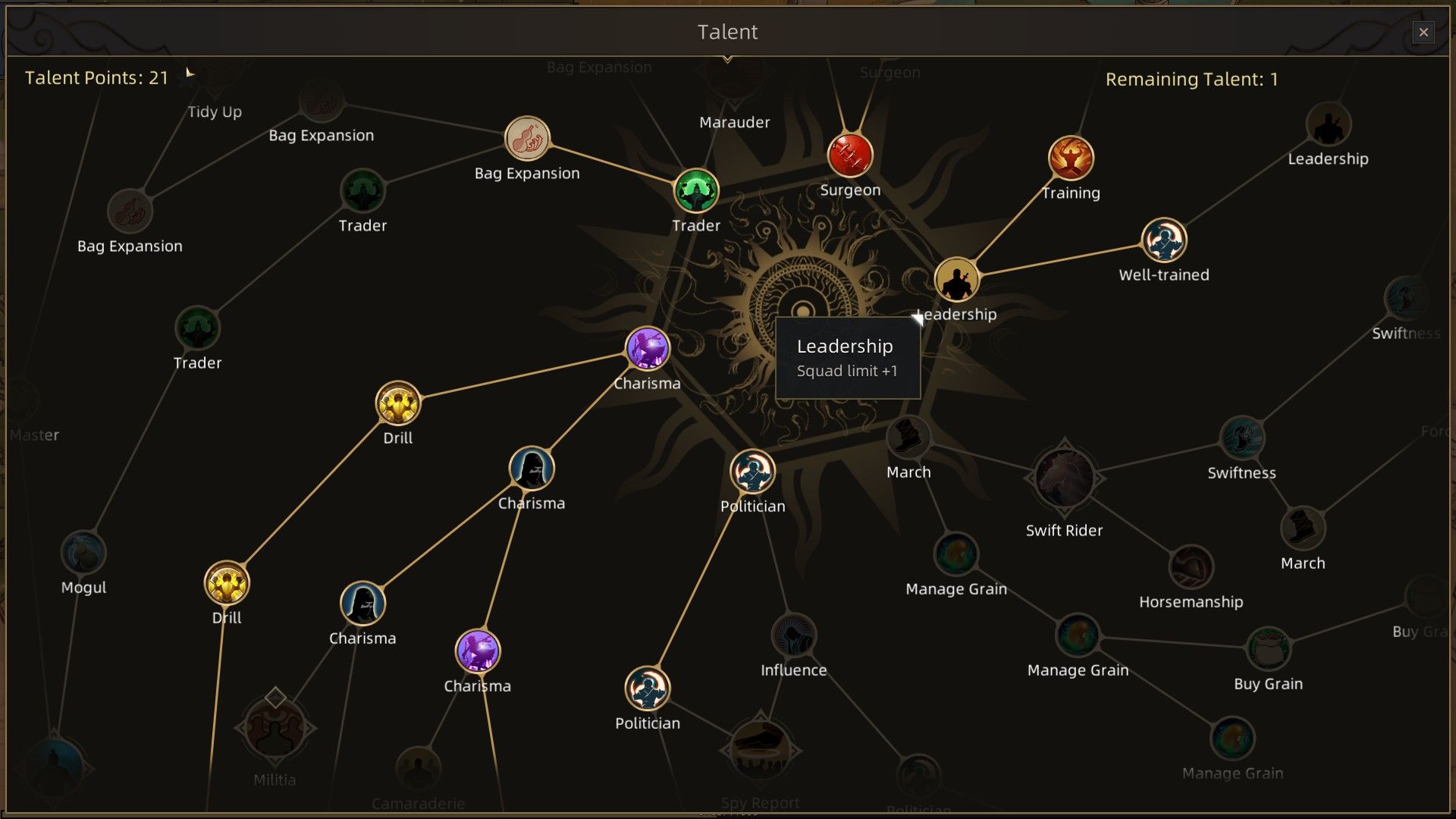 Sands of Salzaar Talents for the Spiritmancer