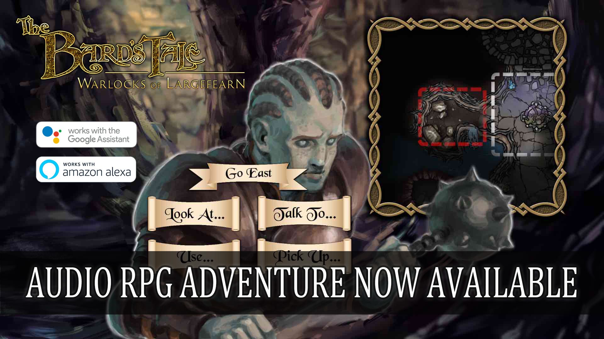 The Bards Tale Warlocks of Largefearn Audio RPG Adventure Now Available