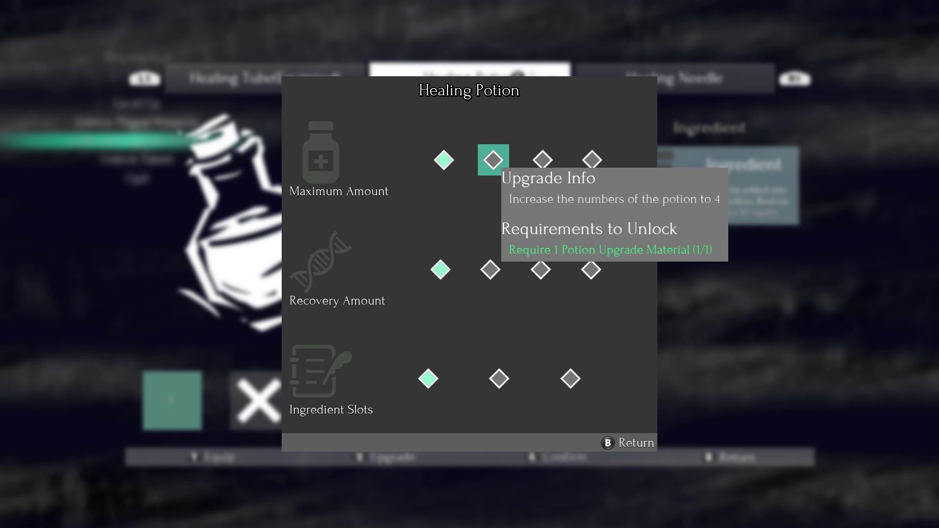 Thymesia Upgrading Healing Potion (Thymesia Gameplay Impressions &amp; Preview)