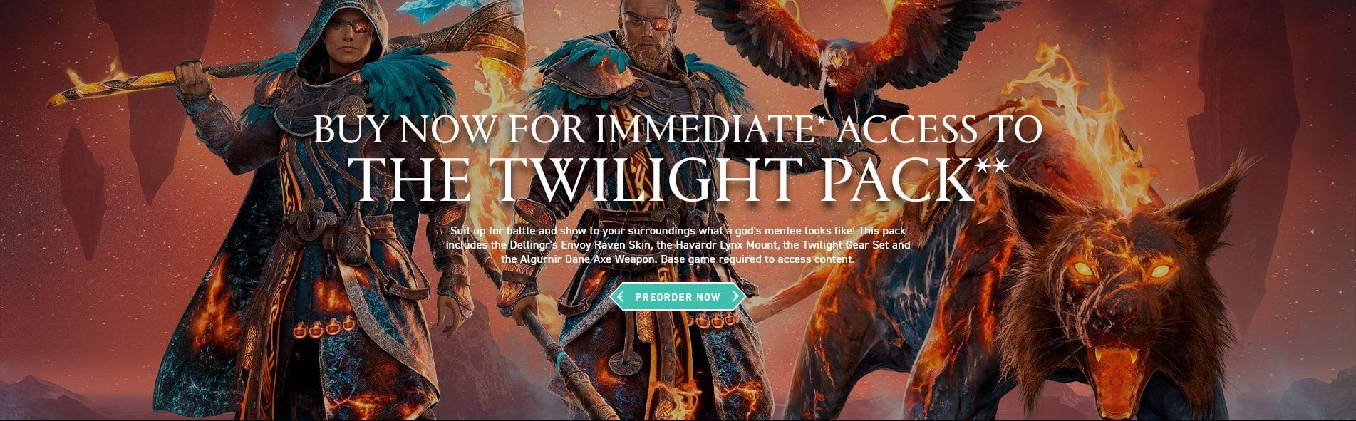 Assassinss Creed: Dawn of Ragnarok Twilight Pack Preorder