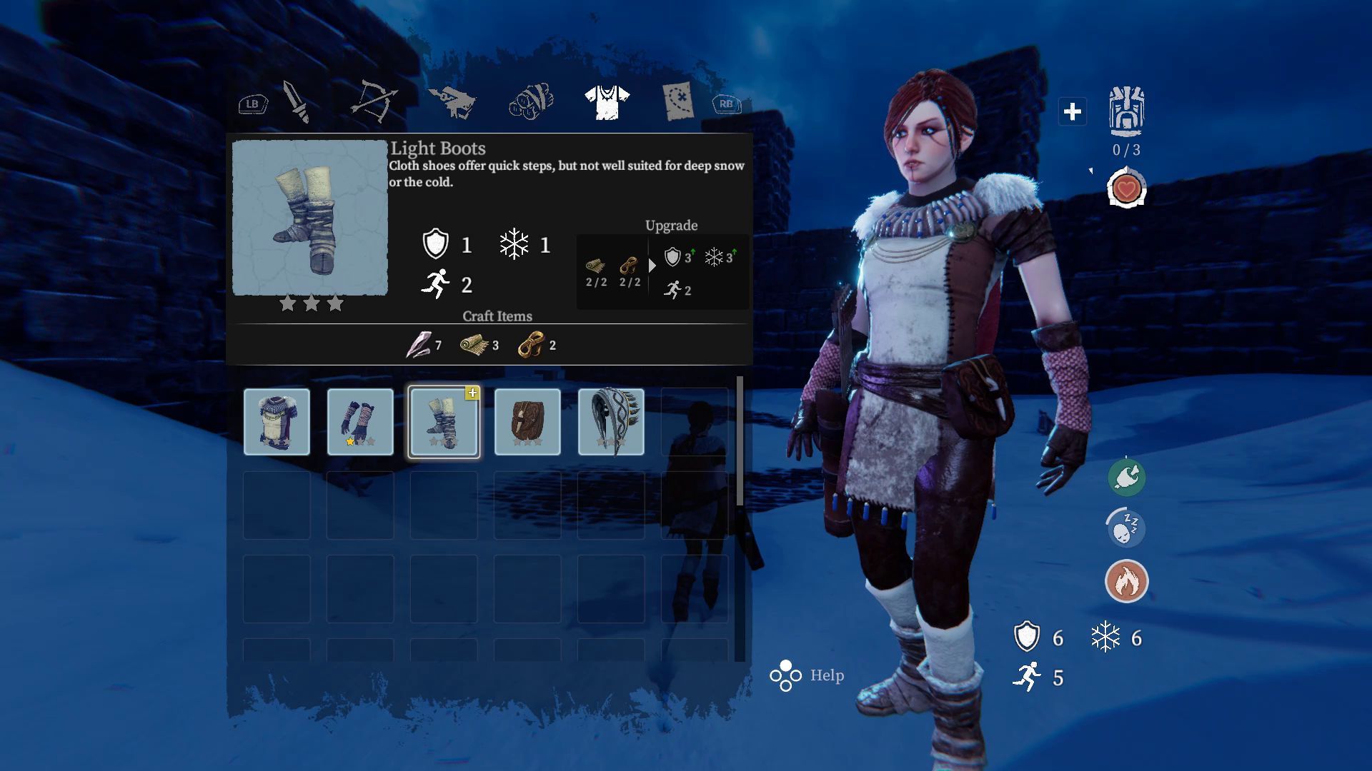 Upgrading Gear via the Crafting System Praey For The Gods Impressions