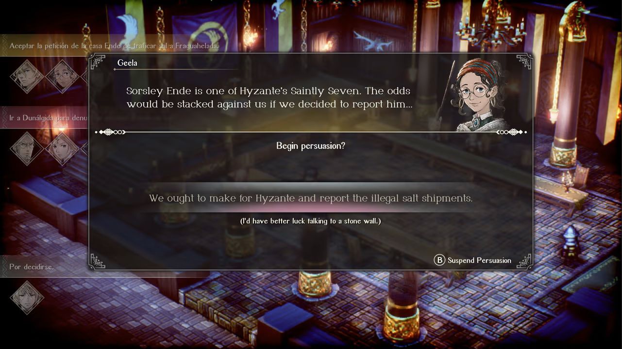 Triangle Strategy Dialogue