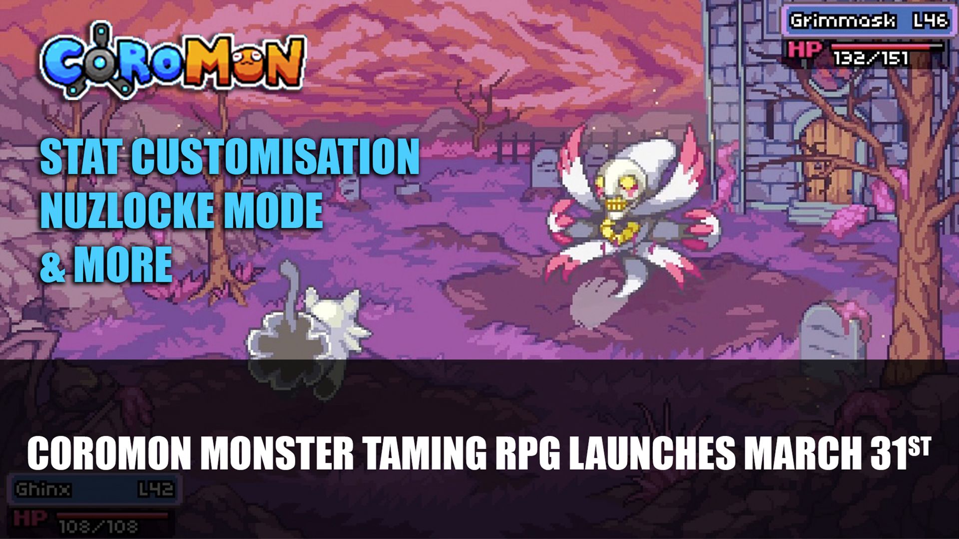Coromon Monster Taming RPG Launches March 31st