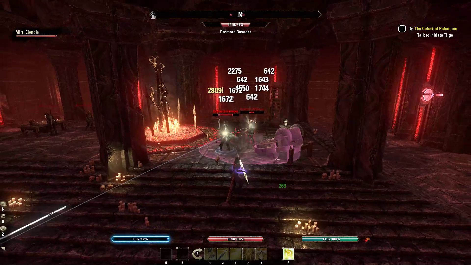 ESO Brandfire Reformatory Delve Dremora Combat