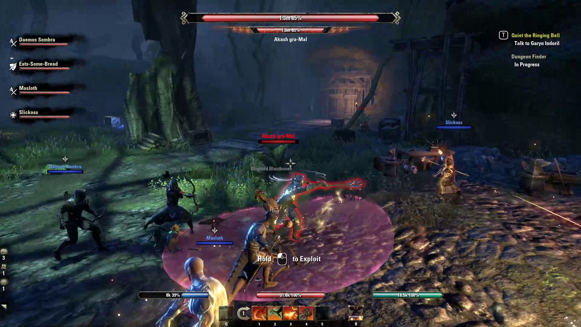 ESO Elden Hollow I Dungeon Combat