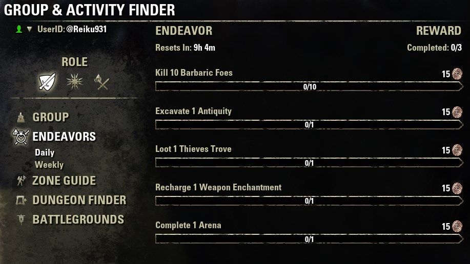 ESO Endeavors