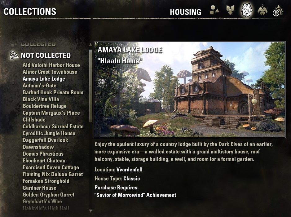 ESO Player Housing