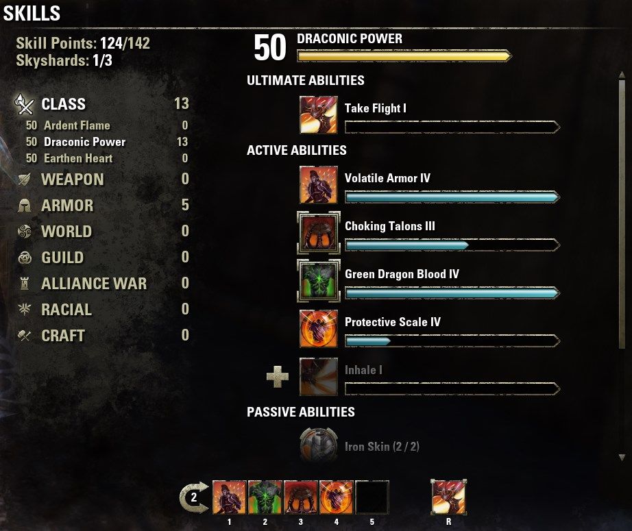ESO Skill Lines
