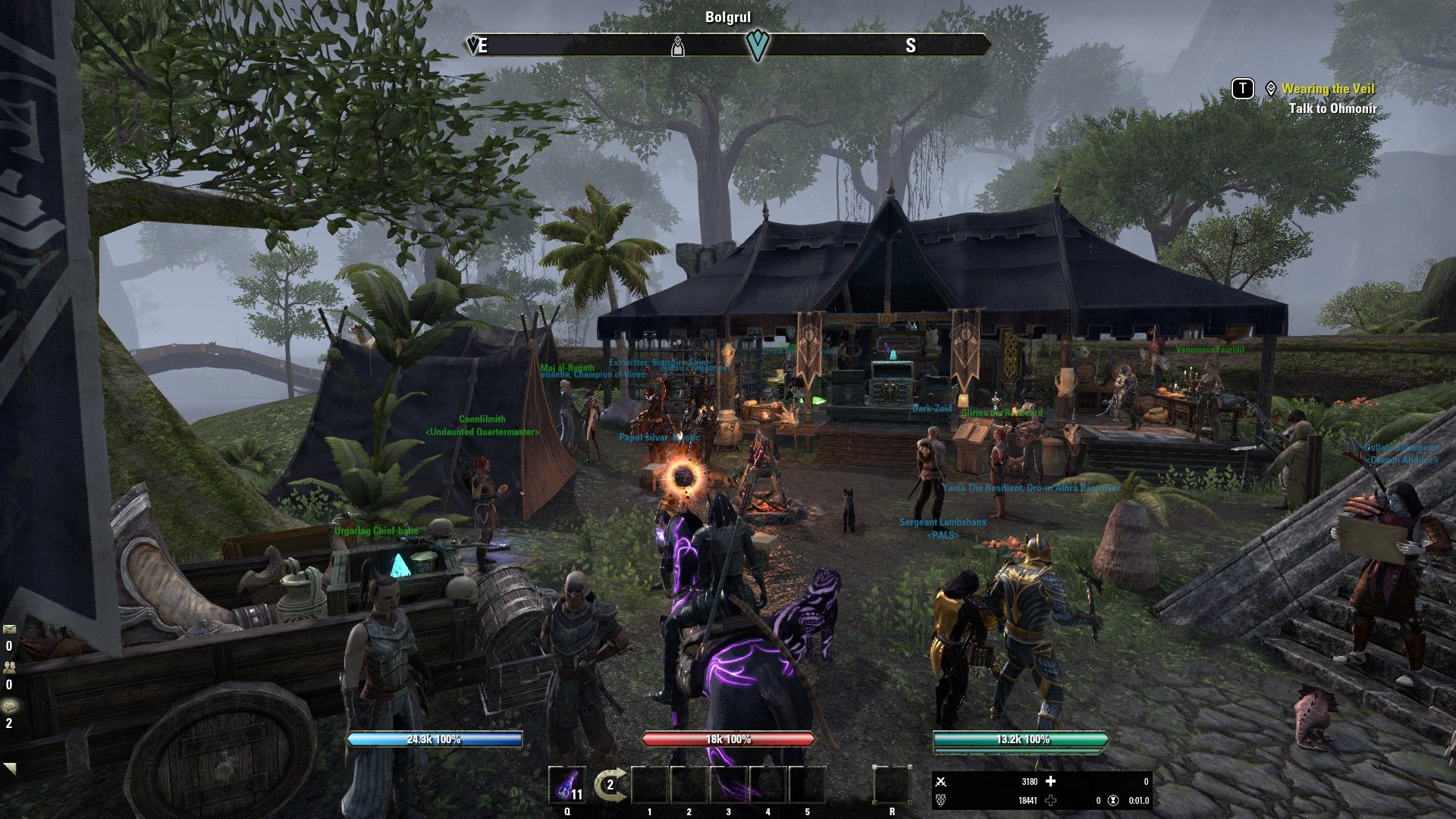 ESO Undaunted Pledges in Grahtwood