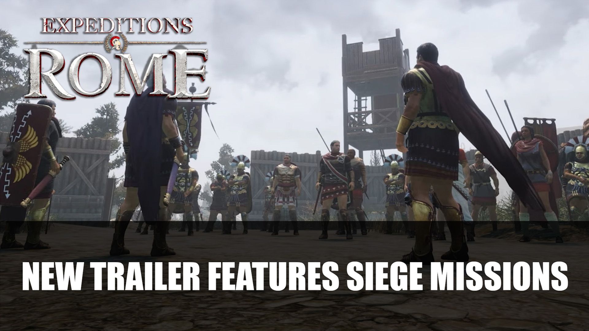 Expeditions Rome New Trailer Features Siege Missions