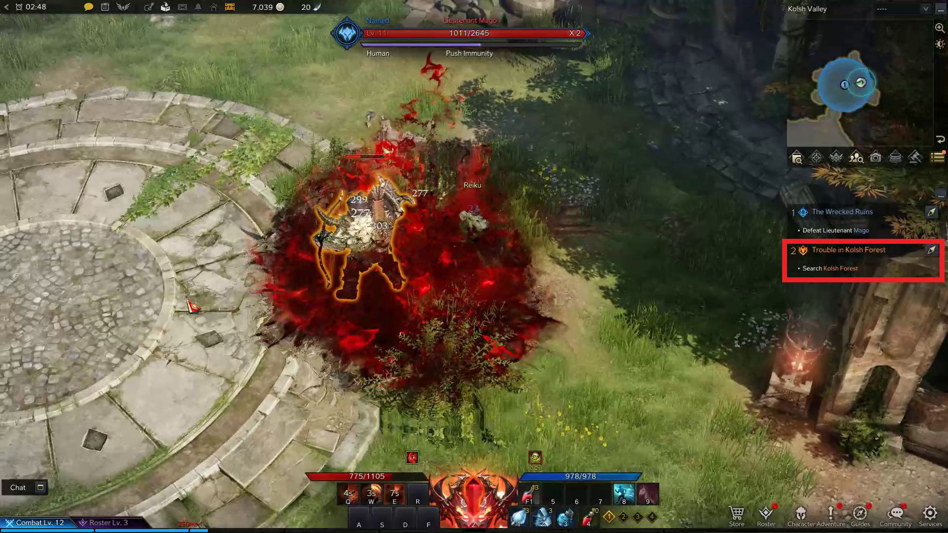 Lost Ark Main Story Quest Combat
