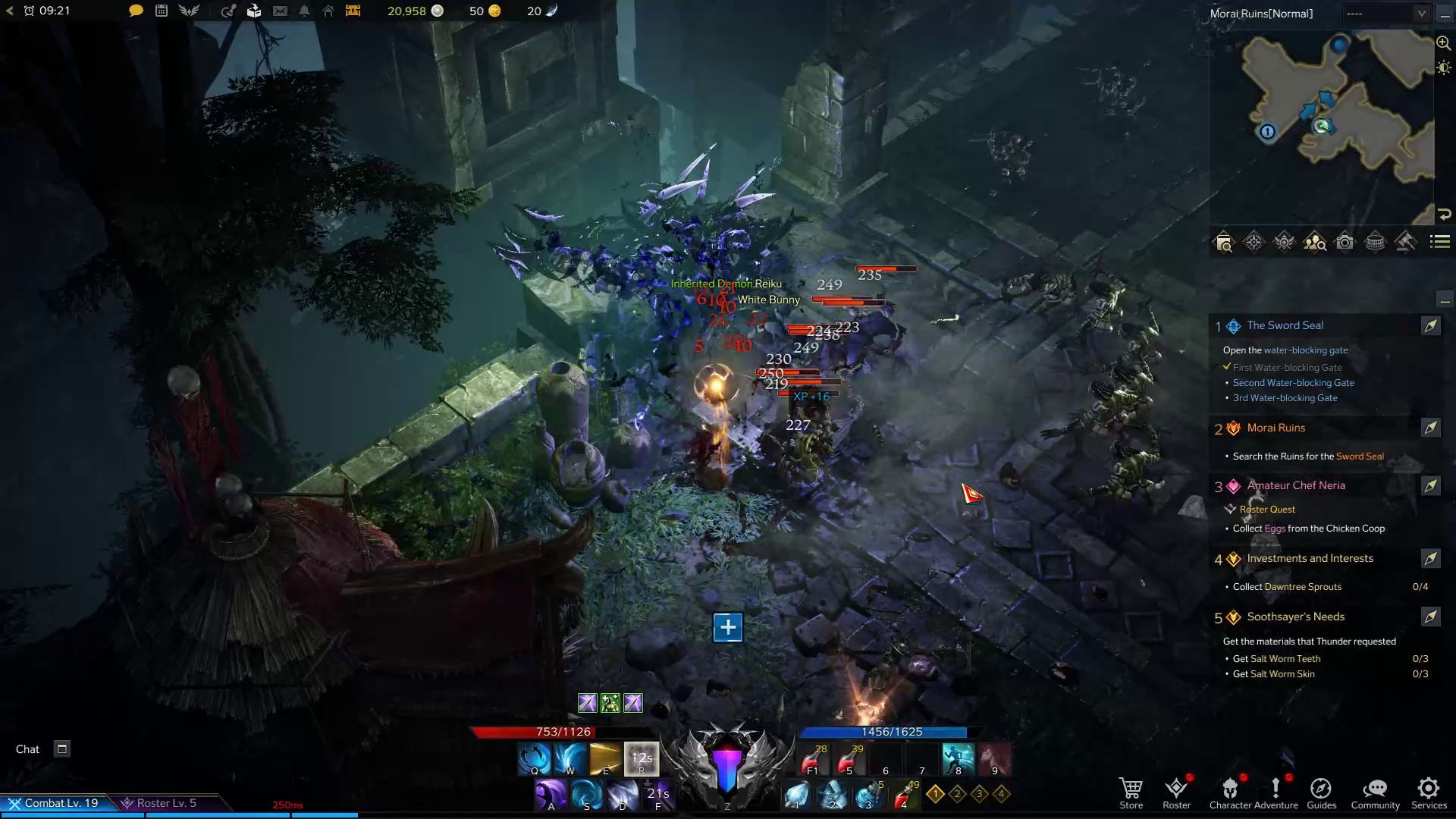 Morai Ruins Dungeon