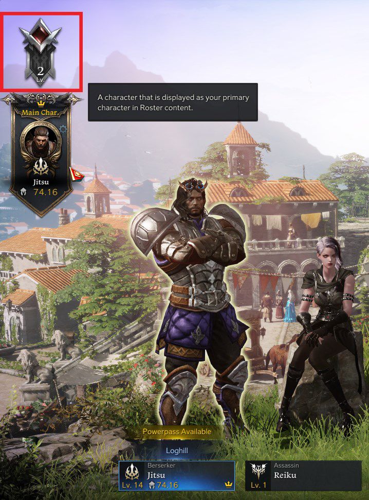 Lost Ark Roster Level