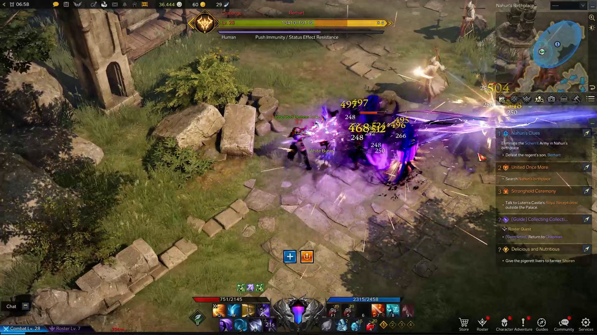 Lost Ark Shadowhunter Advanced Class Guide Demon Vision Intrude Skill in Combat