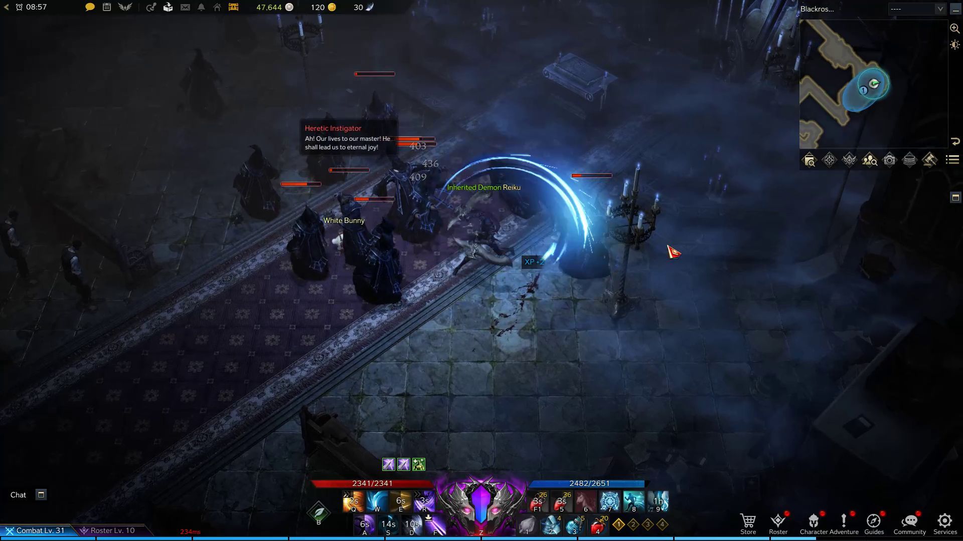 Lost Ark Shadowhunter Class Guide Normal Skill in Combat
