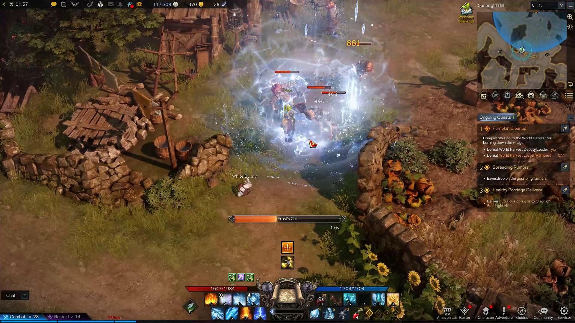 Lost Ark Sorceress Advanced Class Combat