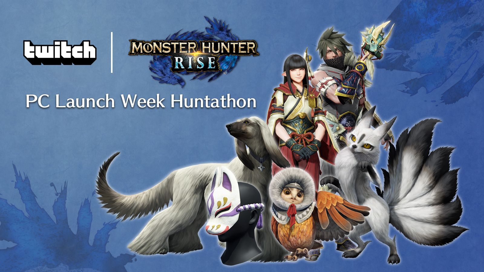 Monster Hunter Rise PC x Twitch Campaign Huntathon: How to Gain Free Item Packs and Hunter’s Guild Gift Set