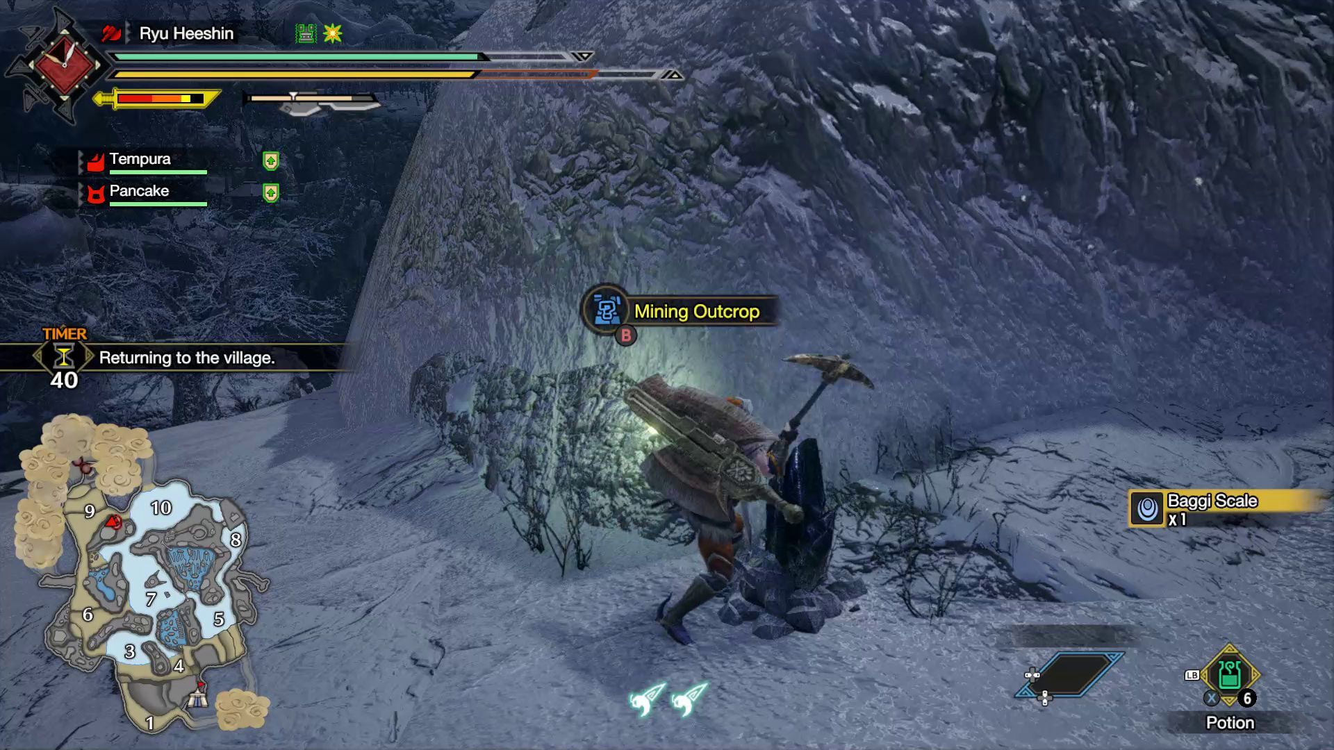 Monster Hunter Rise Mining Outcrop
