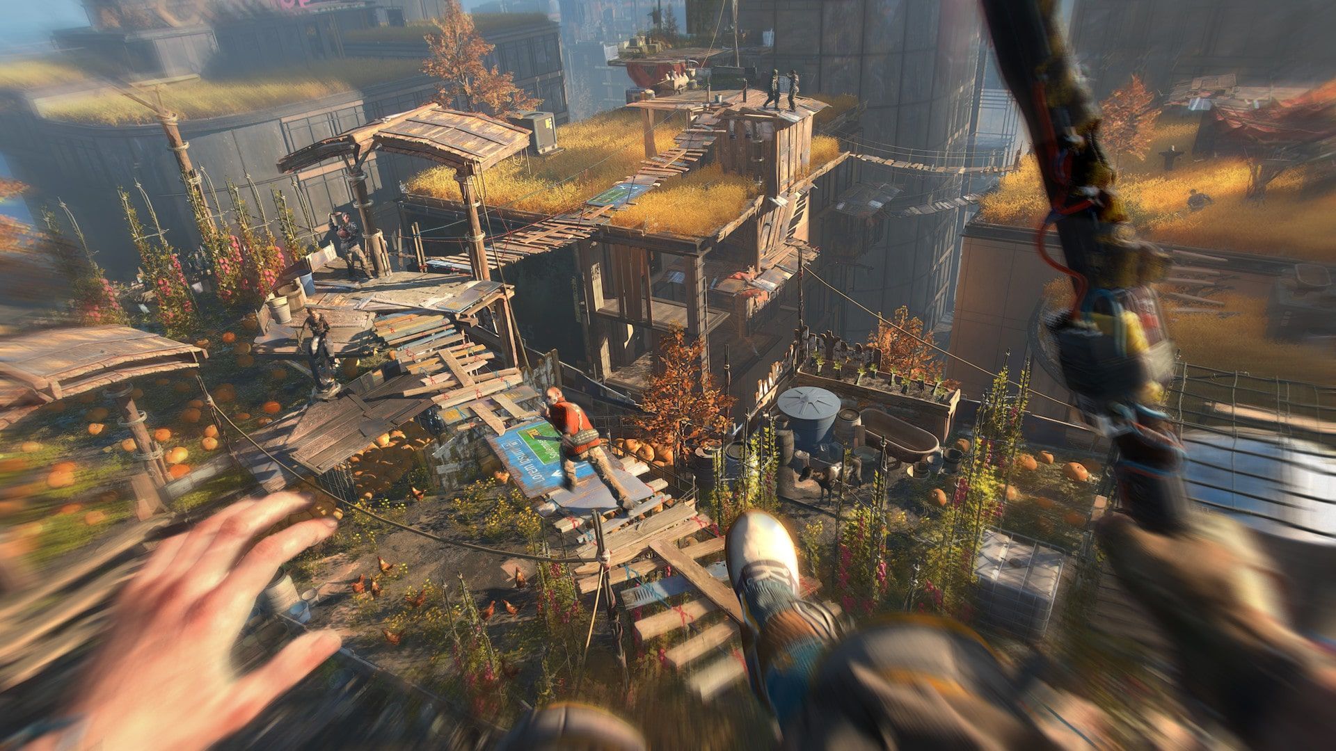 Parkour and Combat are a Perfect Mix