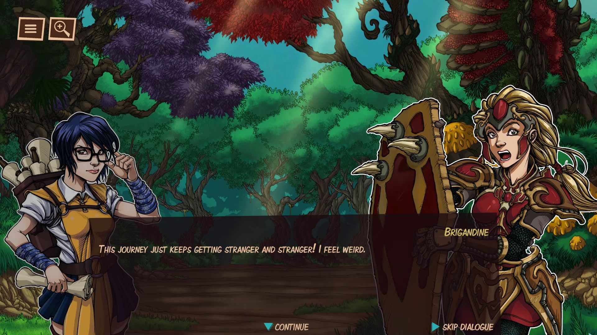 Reverie Knights Tactics Dialogue with Brigandine