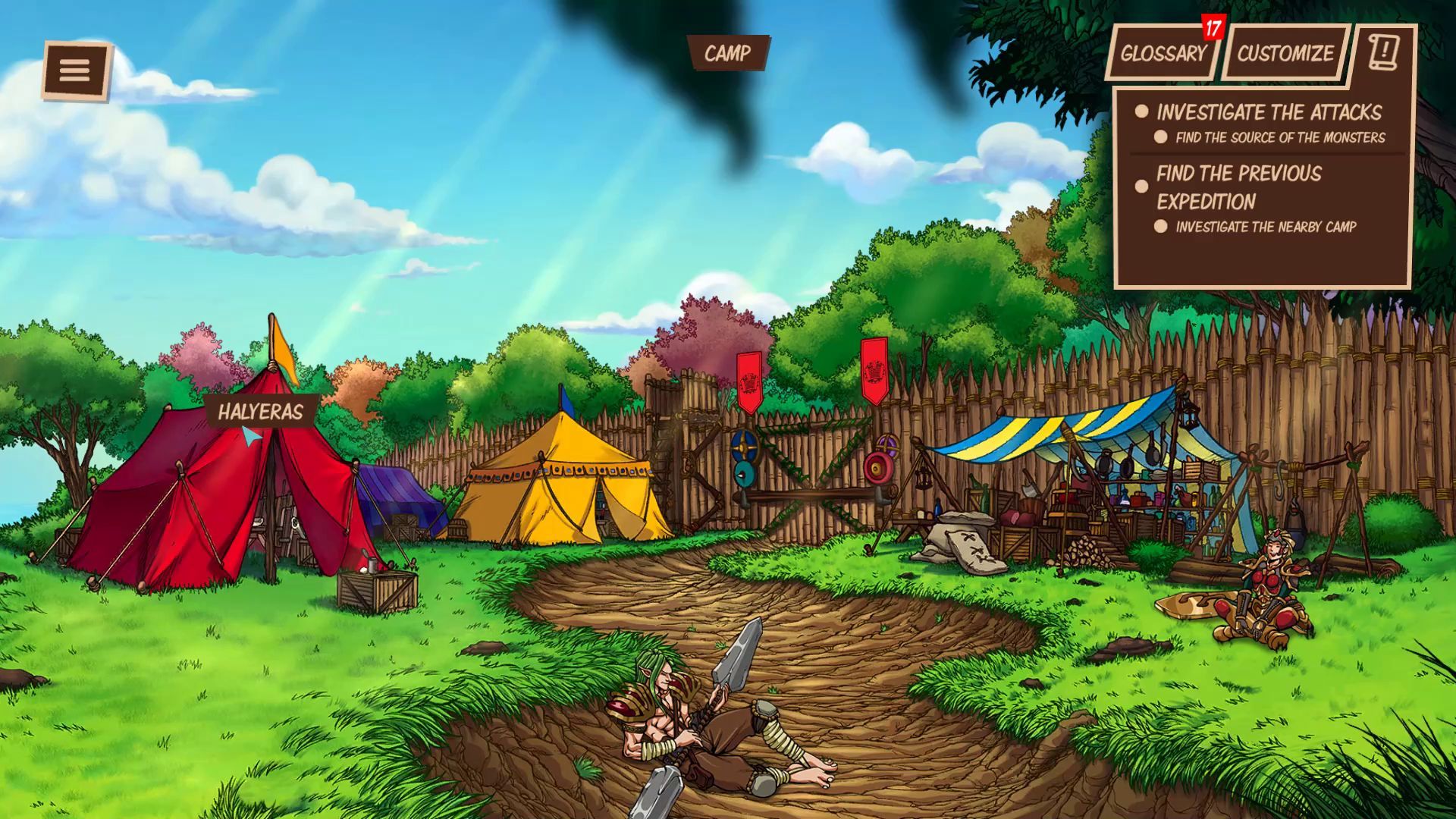 Reverie Knights Tactics The Camp