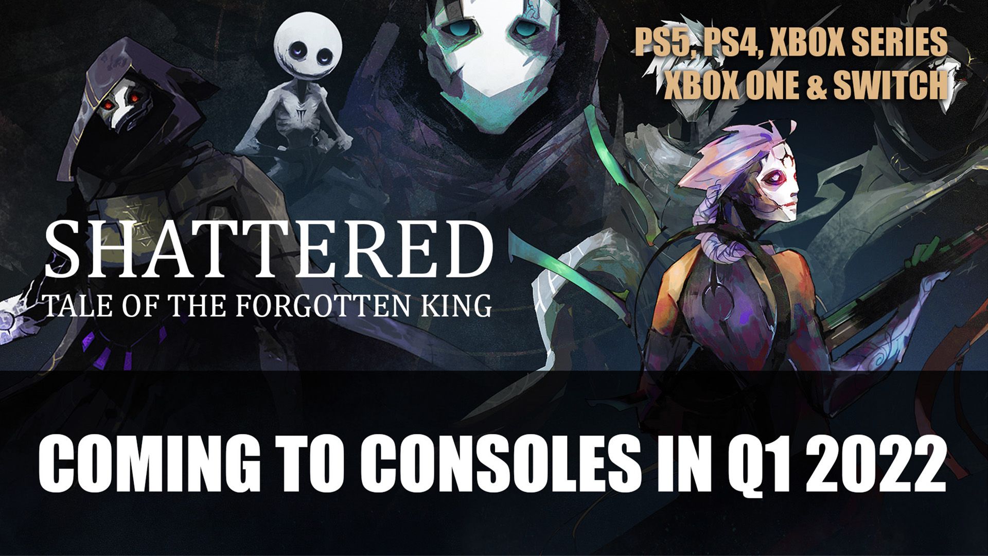 Shattered Tales of the Forgotten King Coming to Consoles in Q1 2022