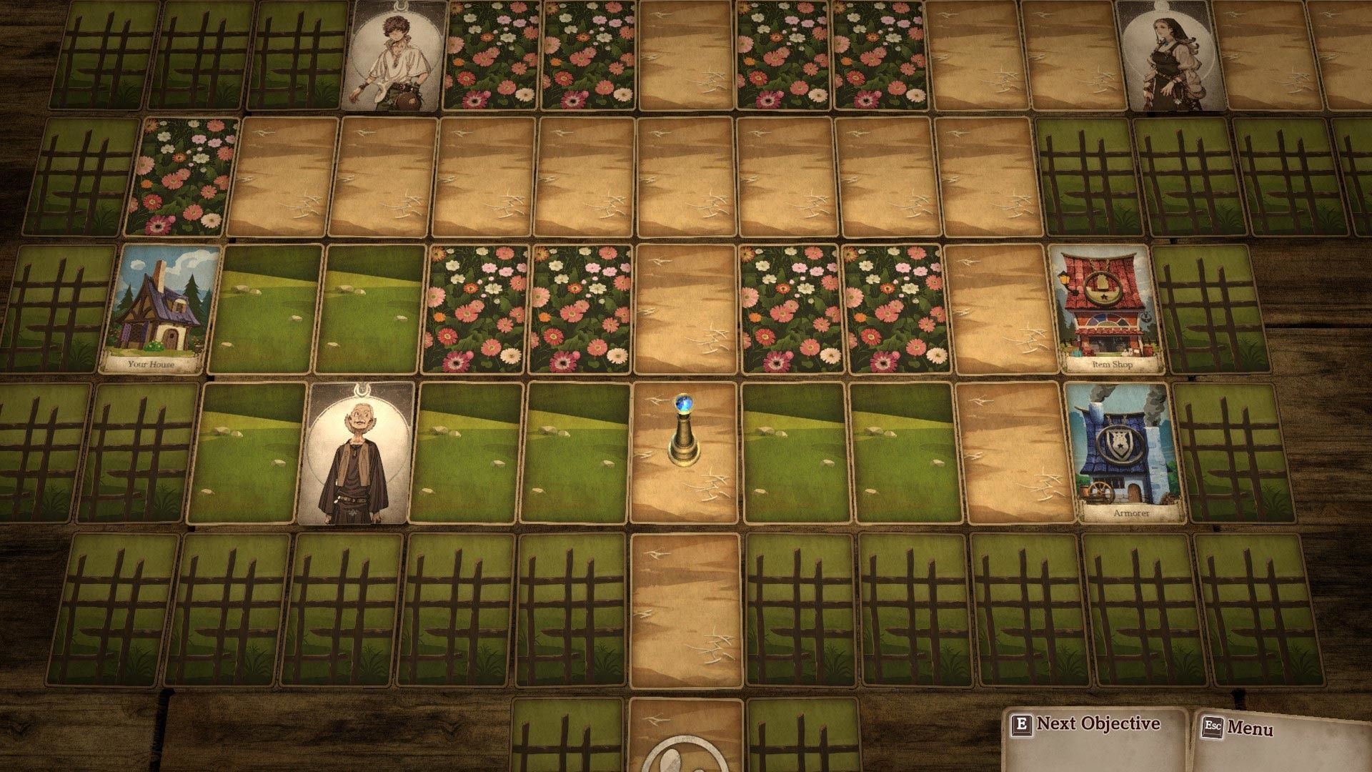 Explore a Card-Based World