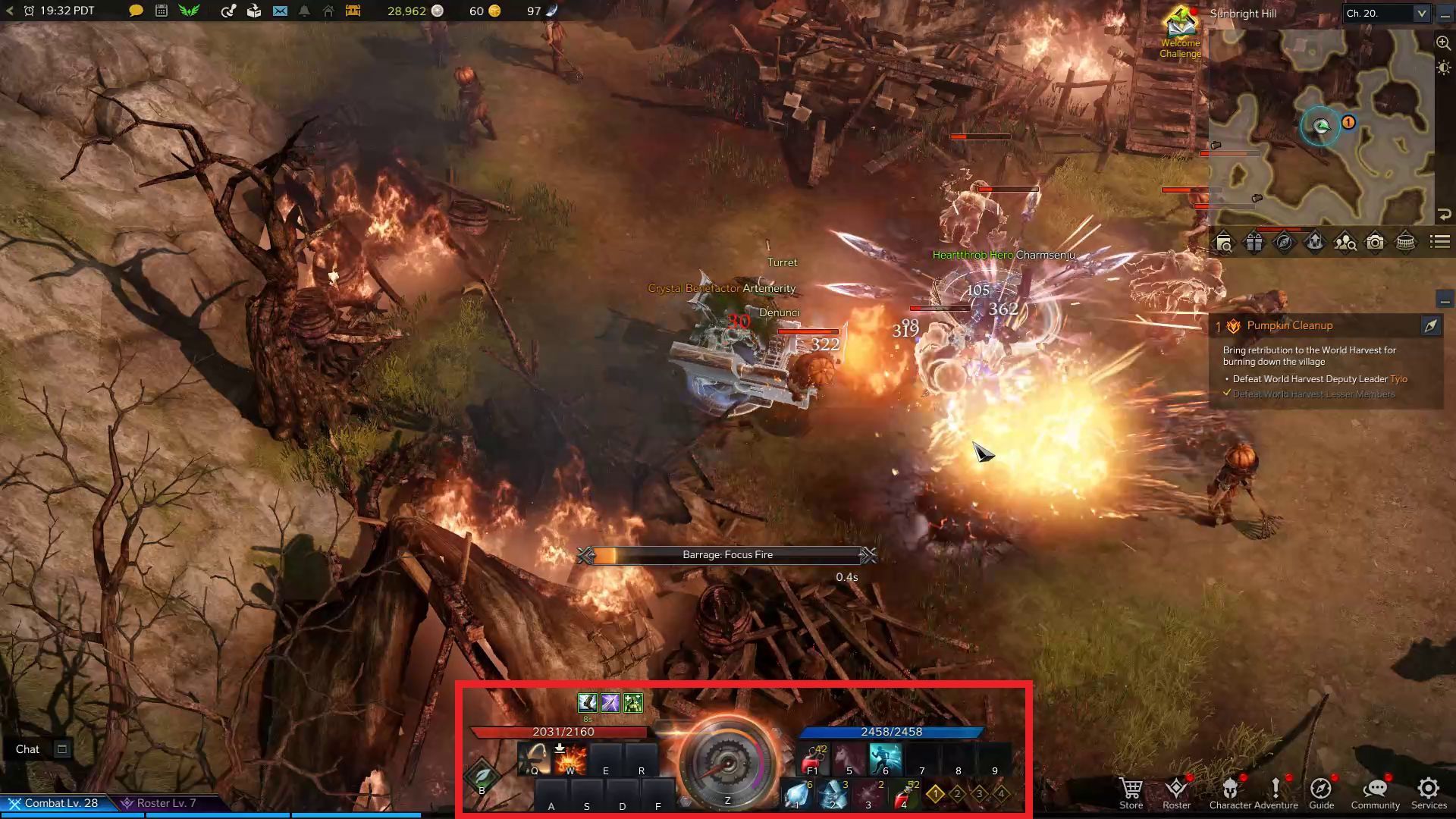 Lost Ark Artillerist Firepower Identity in Combat