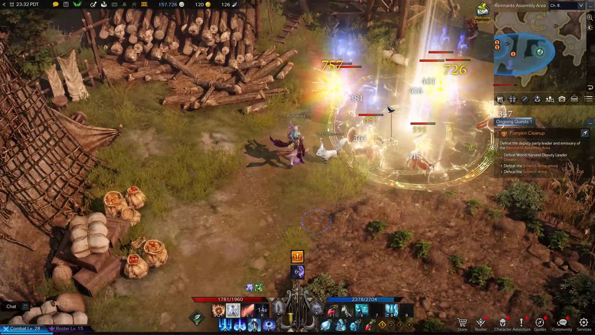 Lost Ark Bard in Combat