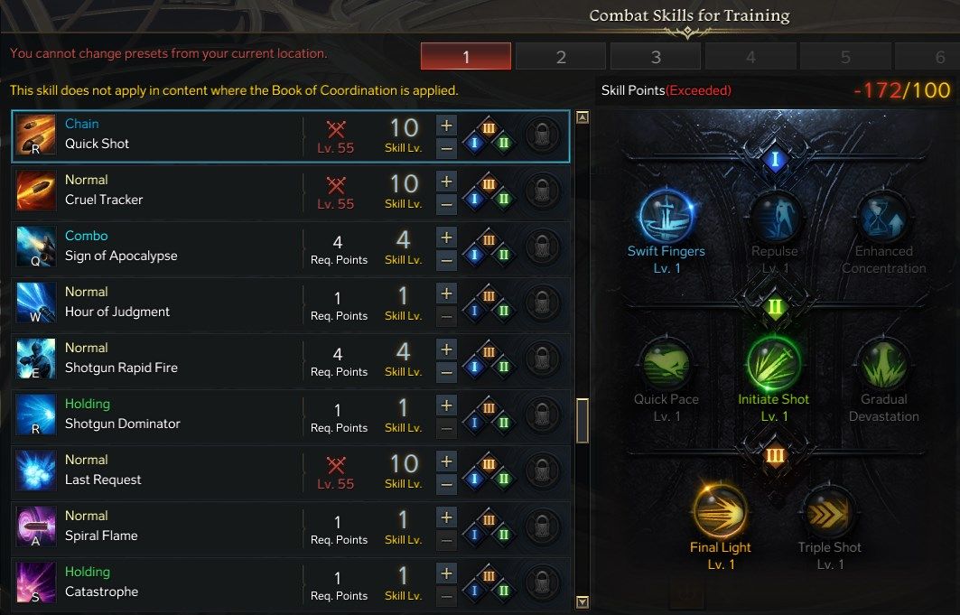 Lost Ark Deadeye Skills and Tripods