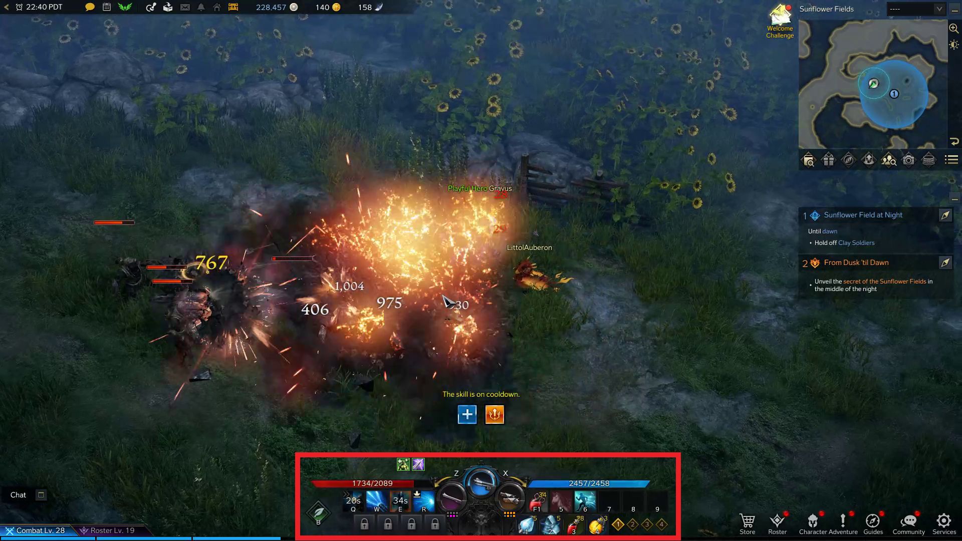 Lost Ark Deadeye Weapon Stance Identity in Combat