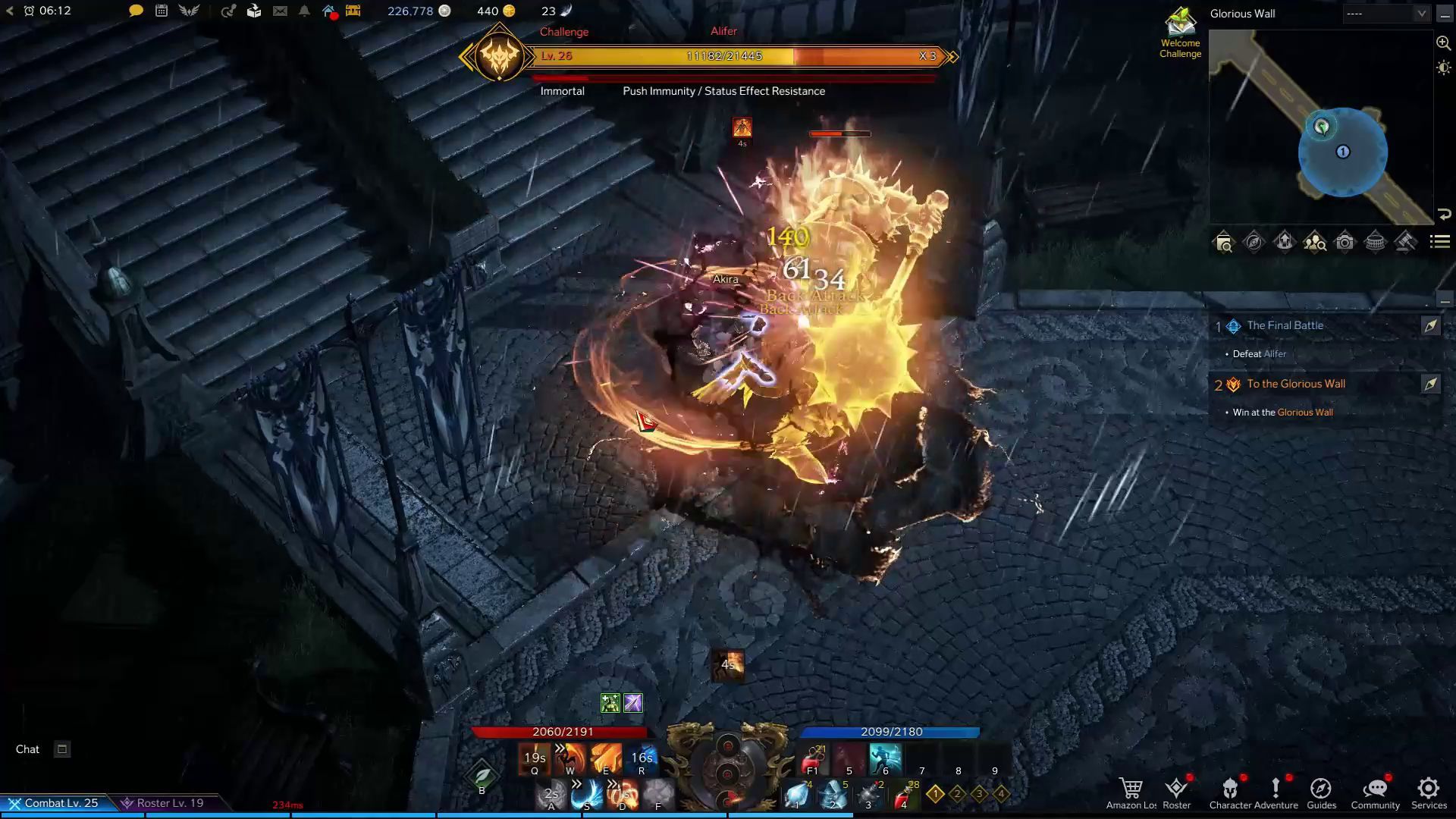 Lost Ark Wardancer Melee DPS Class in Combat