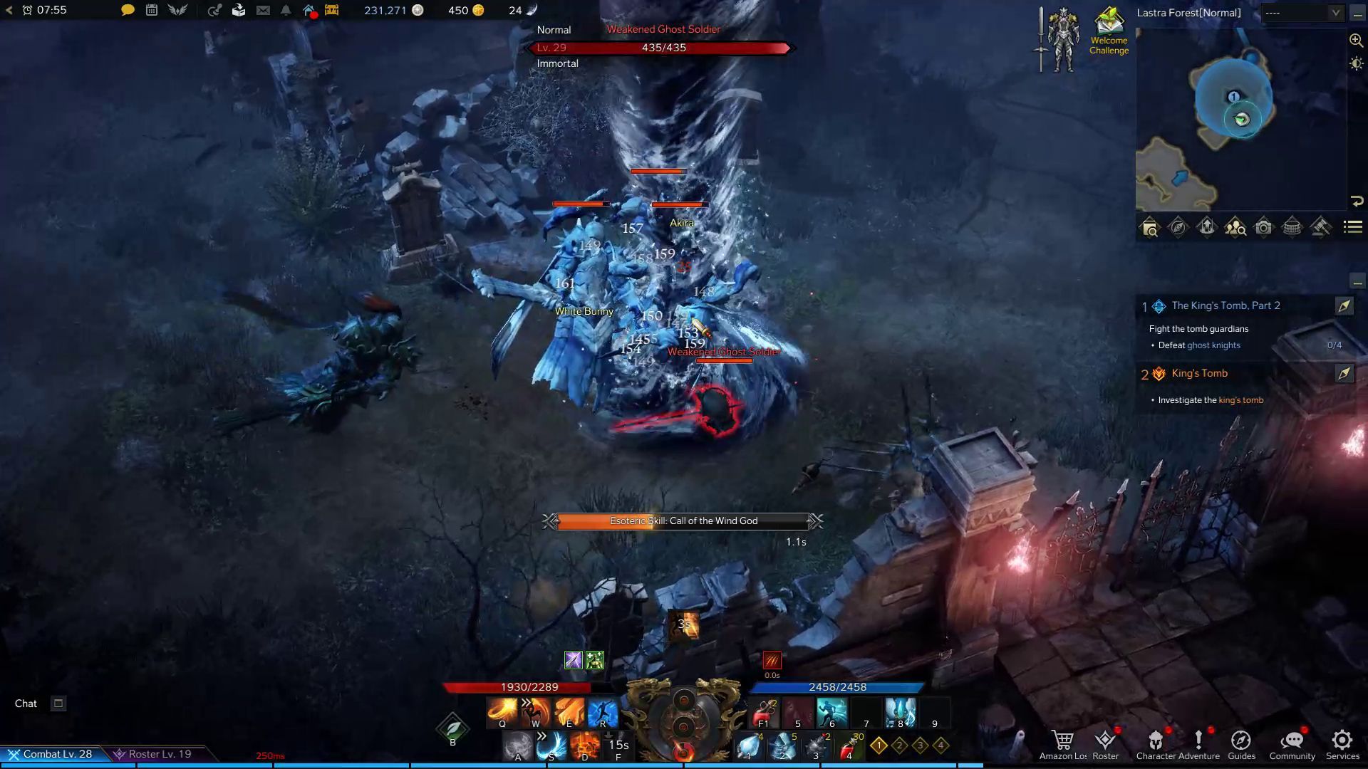 Lost Ark Wardancer in Combat