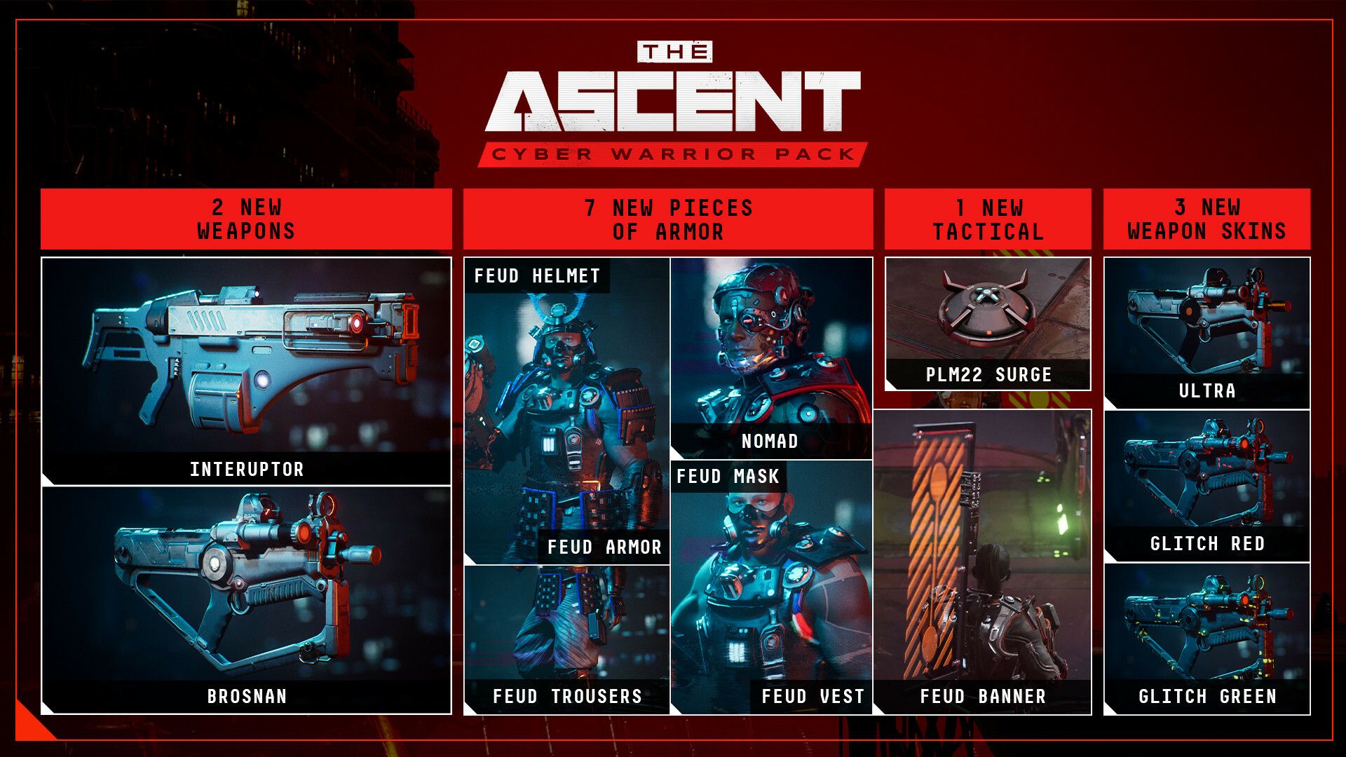 The Ascent Will Be Released on PS4 &amp; PS5 in March; CyberWarrior DLC Released for PC